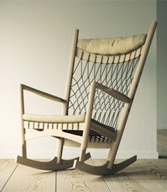 PP124 Rocking Chair by Hans J Wegner