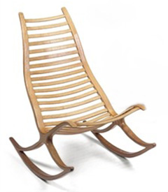 Oak Rocking Chairs by Robin Williams