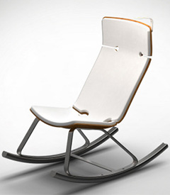 Otarky rocking Chair  by Igor Gitelstain
