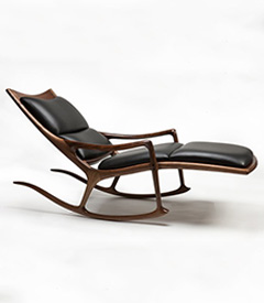 Rocking Lounge Chair by Sam Maloof