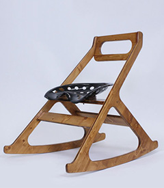 Tracy Rocking Chair by Julien Bergignat