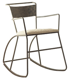 Wireframe Rocking Chair by Andrew Martin