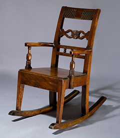 East Anglian Child's Rocking Chair by Unknown Designer